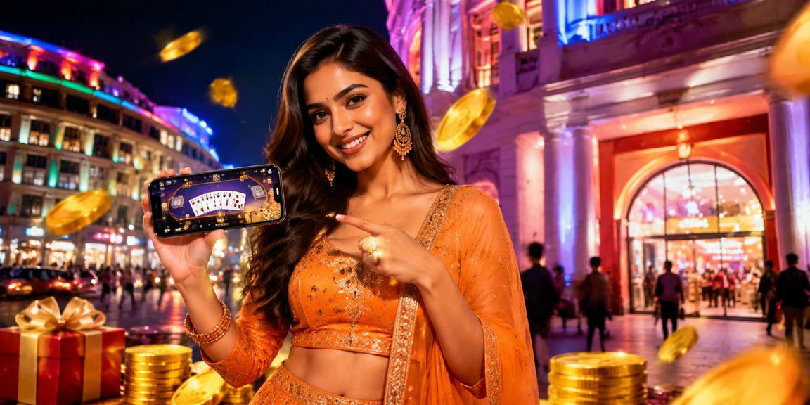 Mobile user checking payments on phone during IPL night match